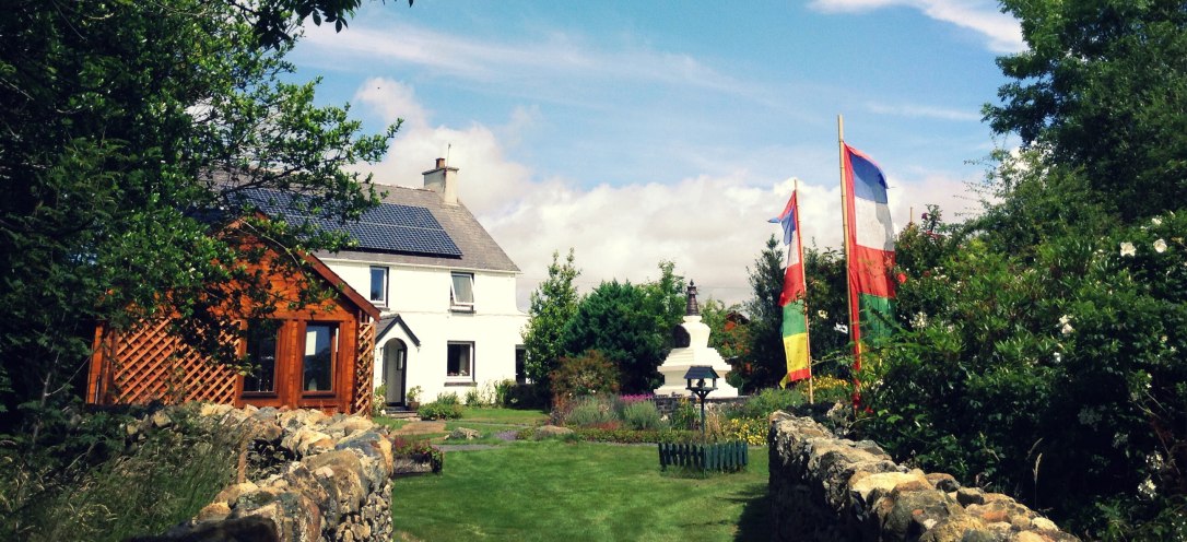 Learn and practice meditation at The Hermitage Buddhist retreat centre in Snowdonia, North Wales